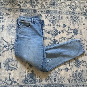 Old Navy Button Fly Straight Jeans